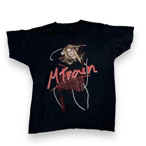 2015 Meghan Trainor M Train Tour Concert tshirt ladies medium - Picture 1 of 3